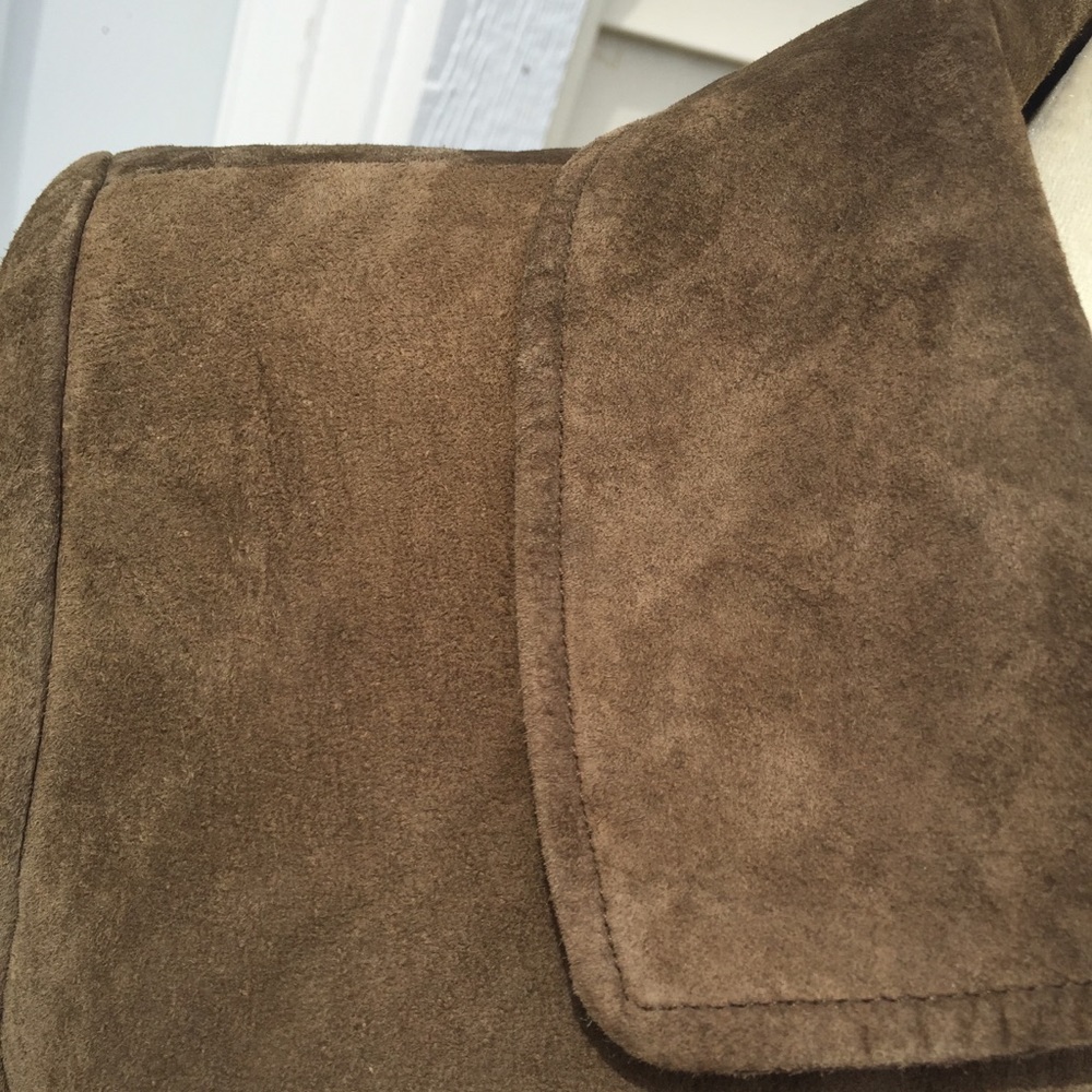 Alfani Suede Jacket.  size M - Picture 3 of 7